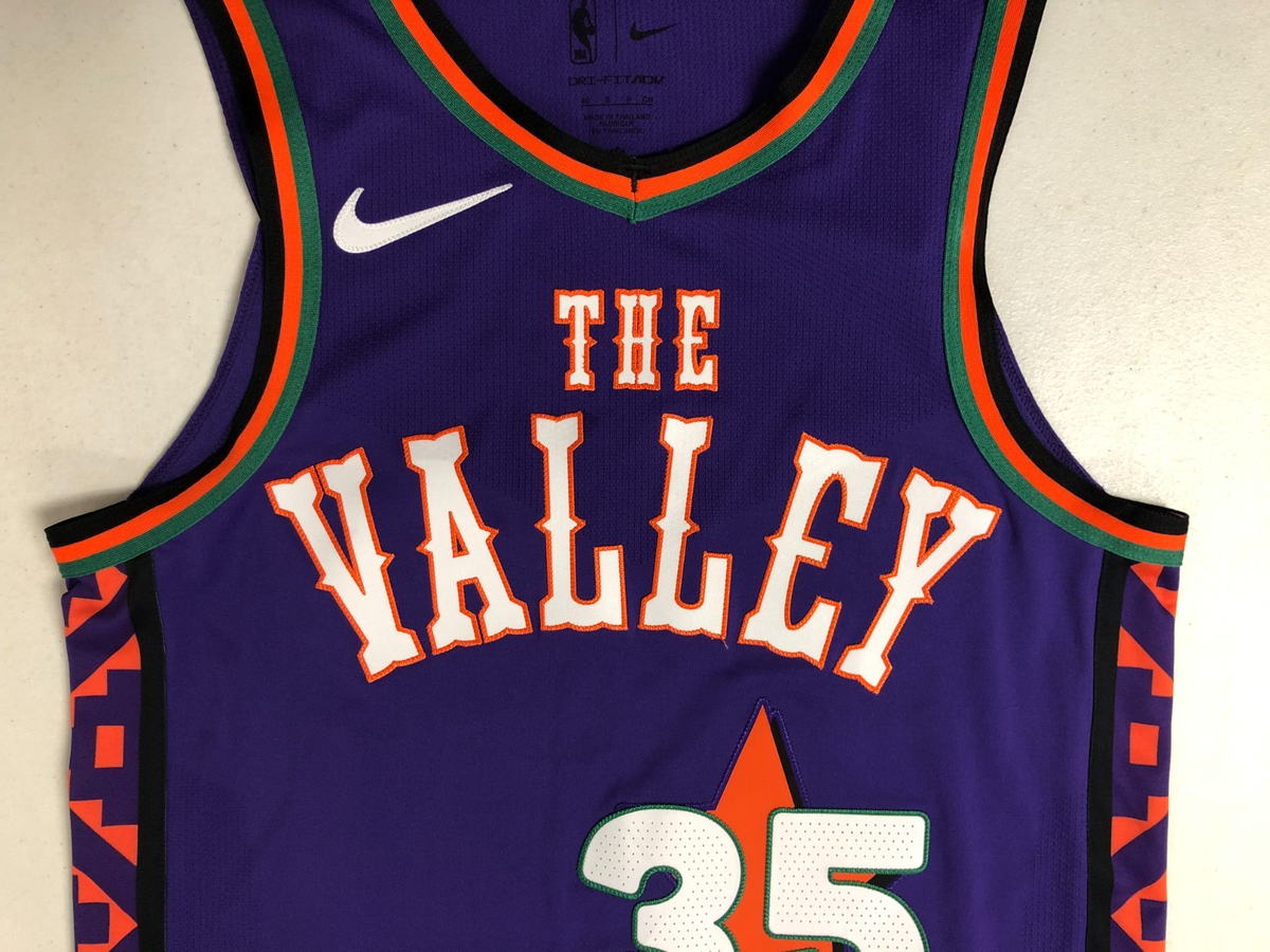 Colorful　DARK THE SUNS ３枚セット Unisex Nike Khaman Maluach Black Phoenix Suns 2025/26 Badge