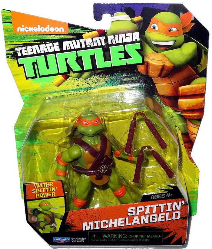 Teenage Mutant Ninja Turtles Spittin Michelangelo Action Figure