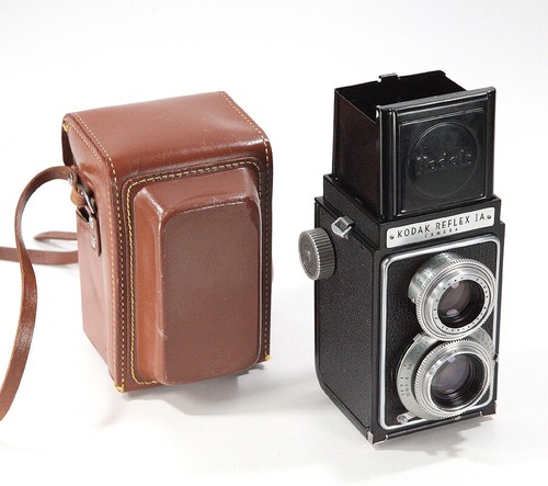 Appareil Photo Kodak Reflex TLR - Objectif Anastar 80mm F/3.5 - Format 6x6 - Occasion Bon état