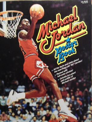 MICHAEL JORDON POSTER BOOK FROM 1990 KIDS BOOK INC 11