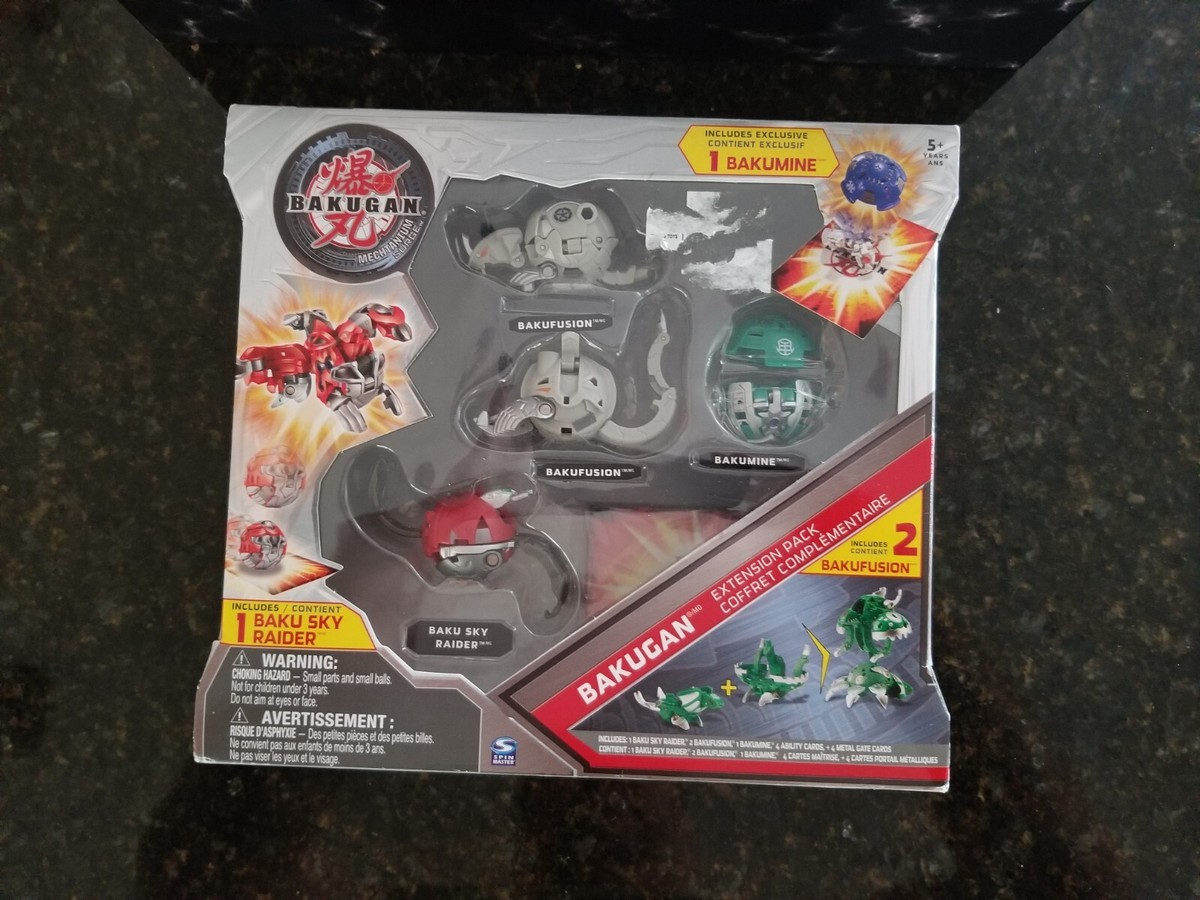 Bakugan Mechtanium Surge Extension Pack Bakumine Bakufusion Worton