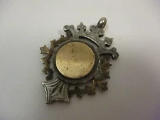 Antique c1900 William Walter Cashmore WWC Gold Over Sterling Silver Watch Fob