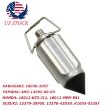 Carburetor Float Valve Needle For Honda Kawasaki Suzuki Yam Keihin Carb US