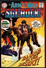 OUR ARMY AT WAR #193 '68-DC COMIC-SGT ROCK-EASY COMPANY VF