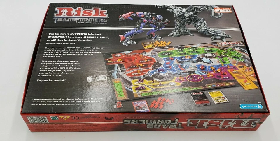 NEW Risk Transformers Cybertron Battle Edition War Strategy Board Game 2007 - Image 2 of 2