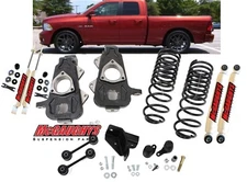 Dodge Ram 1500 Lowering Kit 2wd 2009-2018 Mcgaughys Deluxe Drop Kit Shocks 44050