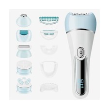 Epilator for Women, 6 in 1 Hair Removal Epilator, Shaver, Face Razor, Facial ...