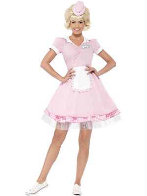 Smiffys Rockin' 50's Diner Girl Kostüm M