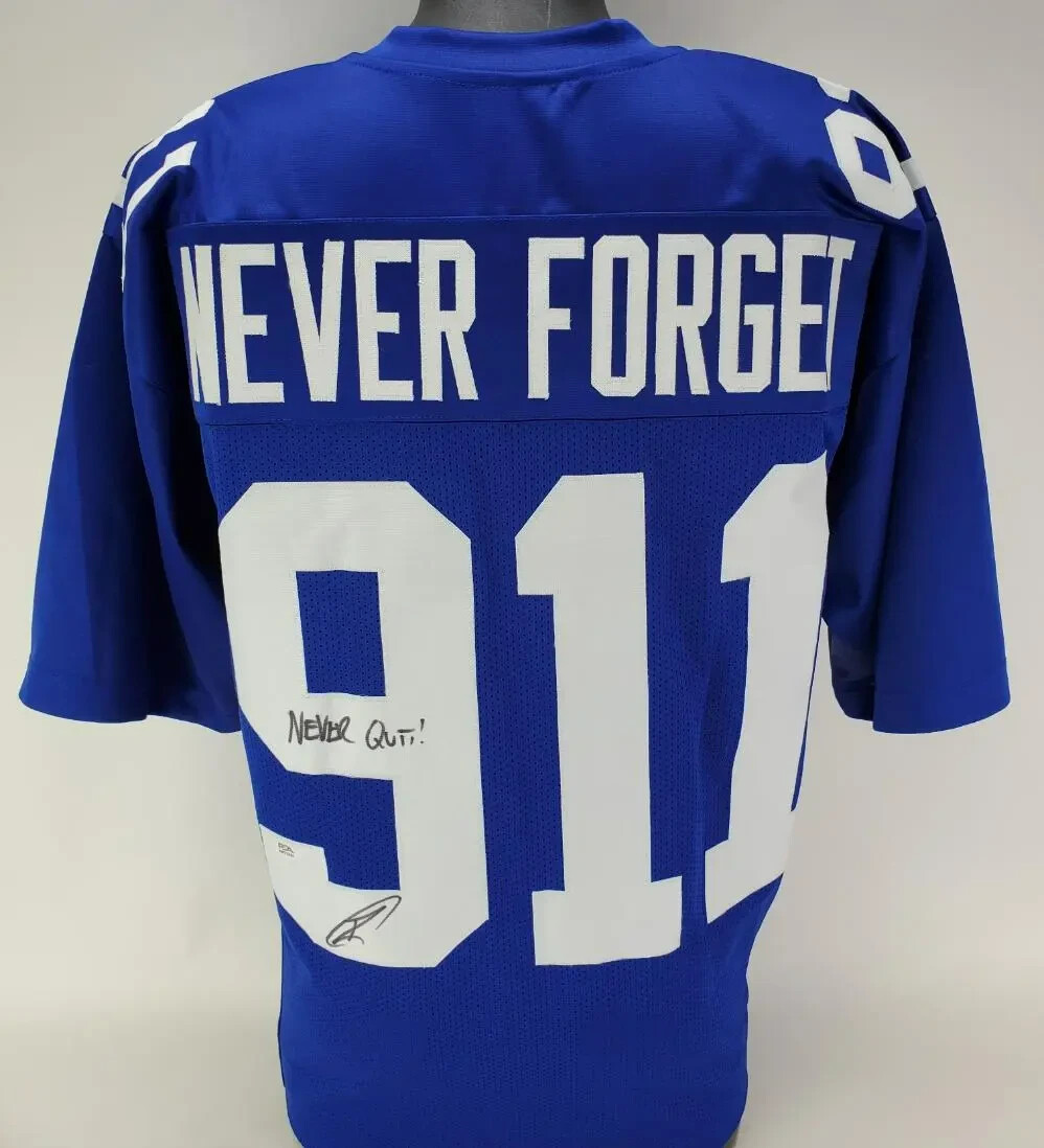 Robert O'Neill Signed New York Giants 911 Never Forget Jersey