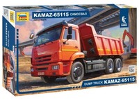 Zvezda 3650 Dump Truck 65115 Model Kit 1:35 New!