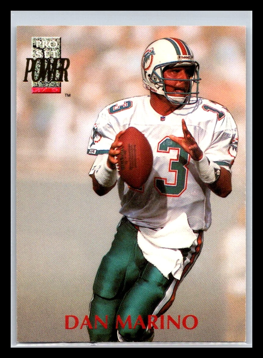 ダン・マリーノ マイアミ・ドルフィンズ カード Dan Marino Pro Set Football Sports Trading Card Singles for sale