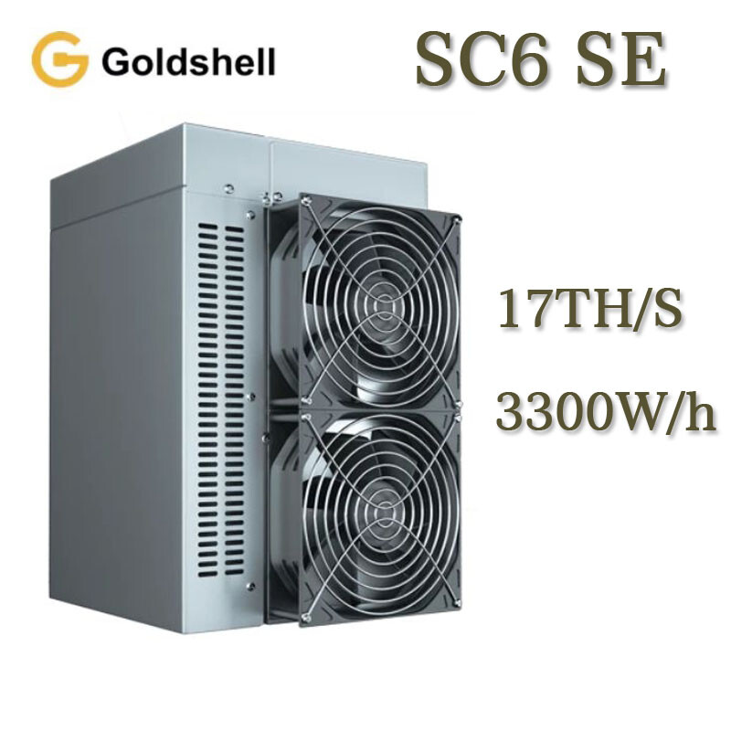 New Goldshell Siacoin Miner SC6 SE Miner 17TH/S 3300W/h Mining SiaCoin With PSU