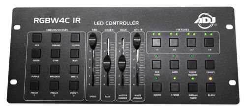 American DJ ADJ RGBW4C IR 32-Ch. Contrôleur DMX pour lumières LED RVB, RGBW, RGBA - Photo 1 sur 4