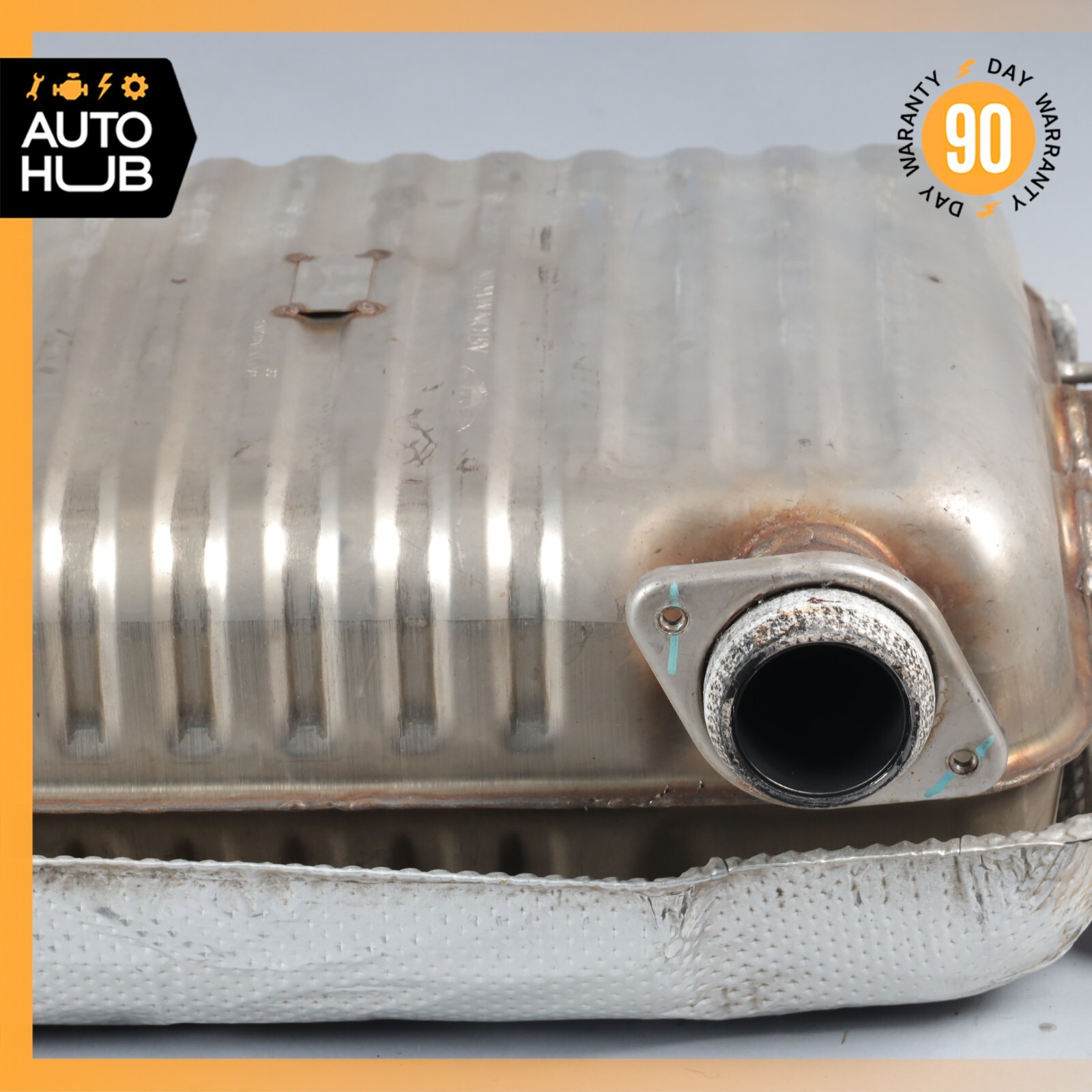 10-19 Aston Martin Rapide 6.0L Dual Exhaust Muffler Mufflers Assembly OEM 11k