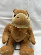 Vtg Dakin Hedra Hippo Gold Plush Adorable 5