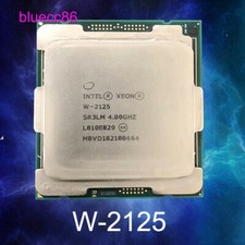 Intel Xeon W-2125 SR3LM 4.00GHz Quad Core 8T LGA2066 Server CPU Processor