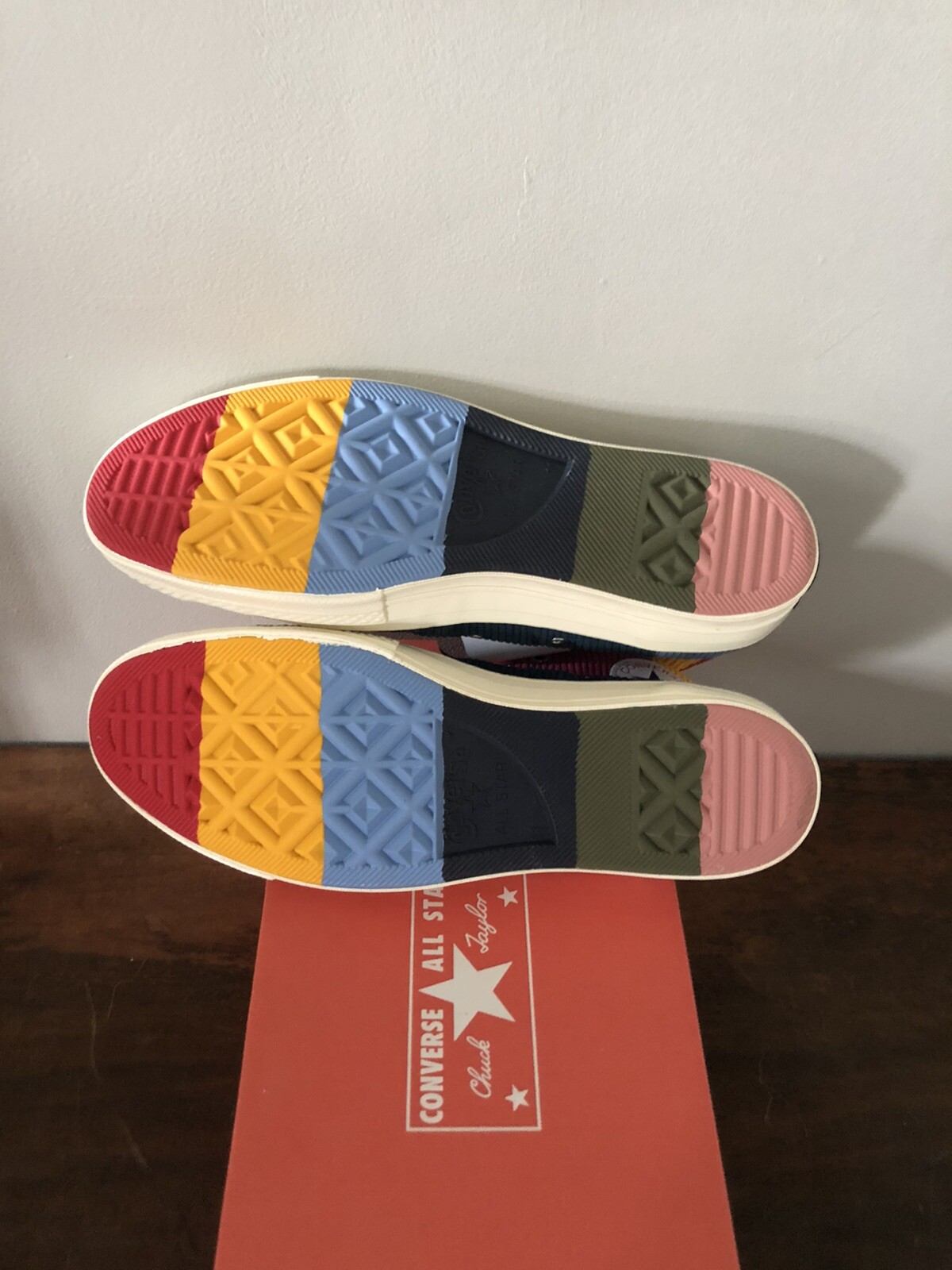 corduroy converse patchwork