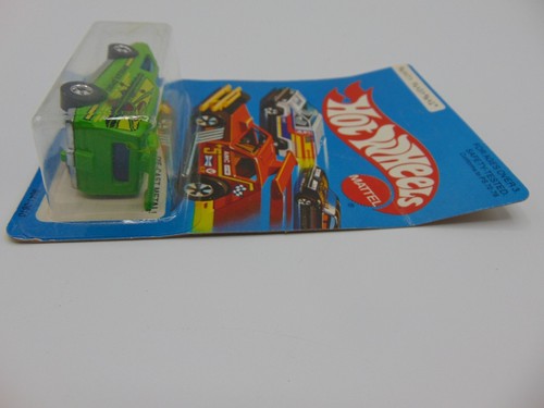 Spoiler Hot Wheels Vintage 1979 Sport Furgone Verde #9641 Hong Kong Made Mattel - Foto 8 di 13