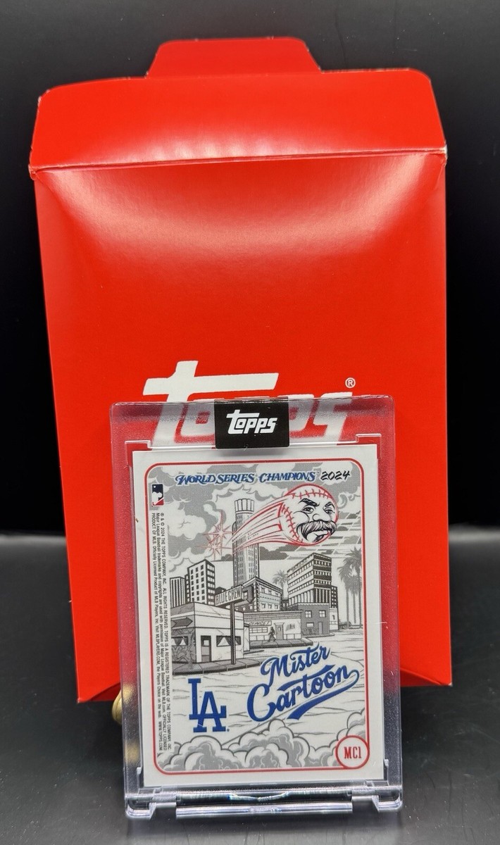 Topps x Mister Cartoon - 2024 LA Dodgers World Series Topps x Mister Cartoon - 2024 LA Dodgers World Series