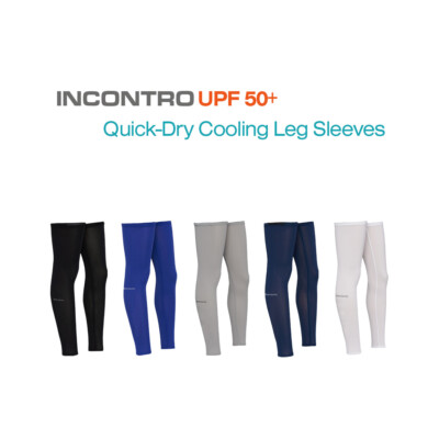#ad INCONTRO Cooling UV Protection LEG Covers Sleeves Golf Cycling Outdoor MEN WOMEN $13.90