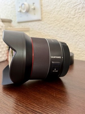 Samyang AF 14mm f/2.8 Wide Angle Lens   Canon EF Mount (Full Frame)