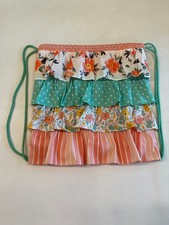 Matilda Jane Drawstring Backpack Dream Chasers In the Ruffles Bag Tote 15x15