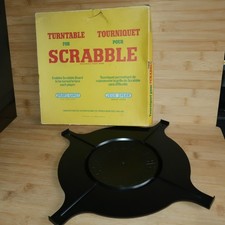 Scabble Turntable Vintage 1973 England J.W Spears Games
