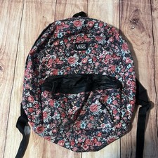 Vans Off The Wall Flower Floral Print Backpack Back To School