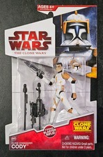Star Wars The Clone Wars CW28 Clone Commander Cody Action Figure 2009 Animated