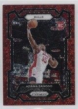 2023-24 Panini Prizm Fast Break Red Prizm 43/100 Adama Sanogo #286 19ed