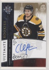 2019-20 Ultimate Collection Retro Rookies Tier 1 135/225 Connor Clifton Auto b0v