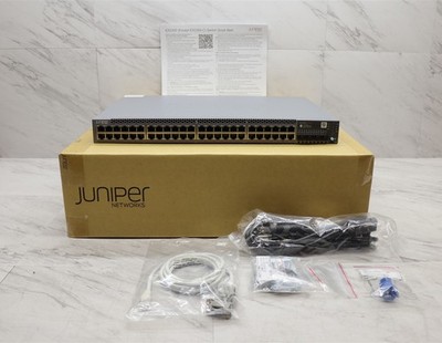 NEW Juniper EX2300-48P 48-Port PoE+ Managed Gigabit Ethernet Network Switch