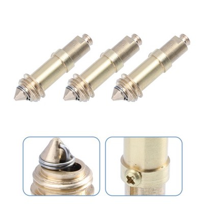 3 Stück Drain Waste Click Clack Push Spring Plug Sink Bath Plug Bolt Replacement