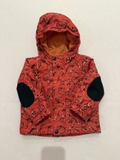 Cat  Jack Toddler Puffer Jacket Set Orange Woodland Animals Child 18m
