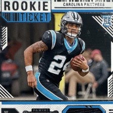 Panini Rookie Ticket Swatches Jonathon Brooks Carolina Panthers 2024 #RTS-JBS