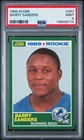 1989 SCORE #257 BARRY SANDERS ROOKIE RC - PSA 9