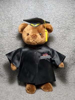 Class Of 2000 Cap And Gown Teddy Bear Cooperstown Bears New Old Stock