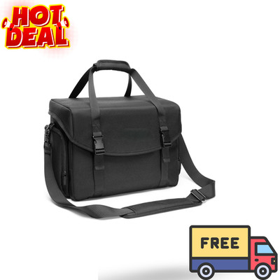 Camera Bag Case Shoulder Messenger Bag Tripod Holder DSLR SLR Mirrorless Waterpr