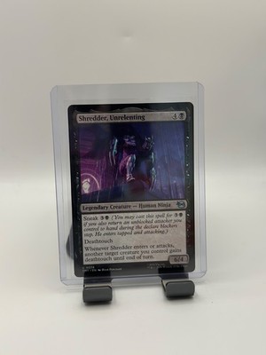 MTG, Shredder, Unrelenting $3 ORDER MIN 74 Teenage Mutant Ninja Turtles Regular
