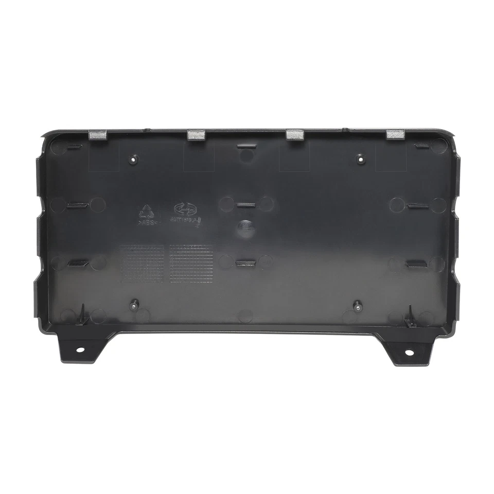 Soporte de montaje de matrícula para parachoques delantero negro para Audi TT TTS Quattro 16-22 Foto 3 de 4