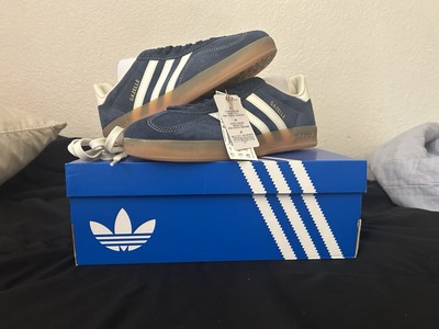 Adidas Gazelle Indoor Indigo/White Size 9.5