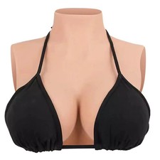 Cosplay Chest Silicone Breast Forms Transgender Crossdresser Artificial Breasts