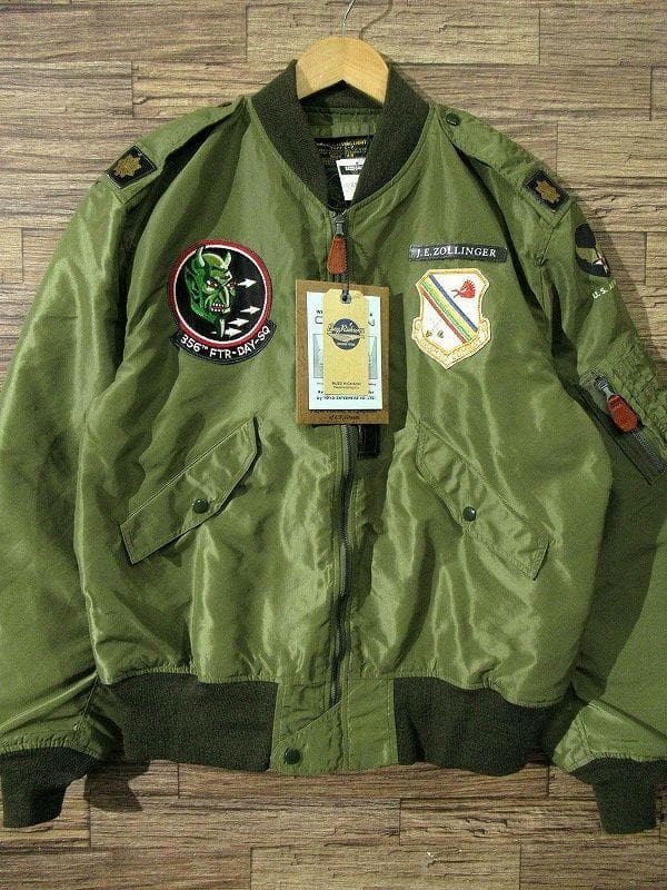 Buzz Ricksons L-2 Patch Flight Jacket XXL Unused … - image 1