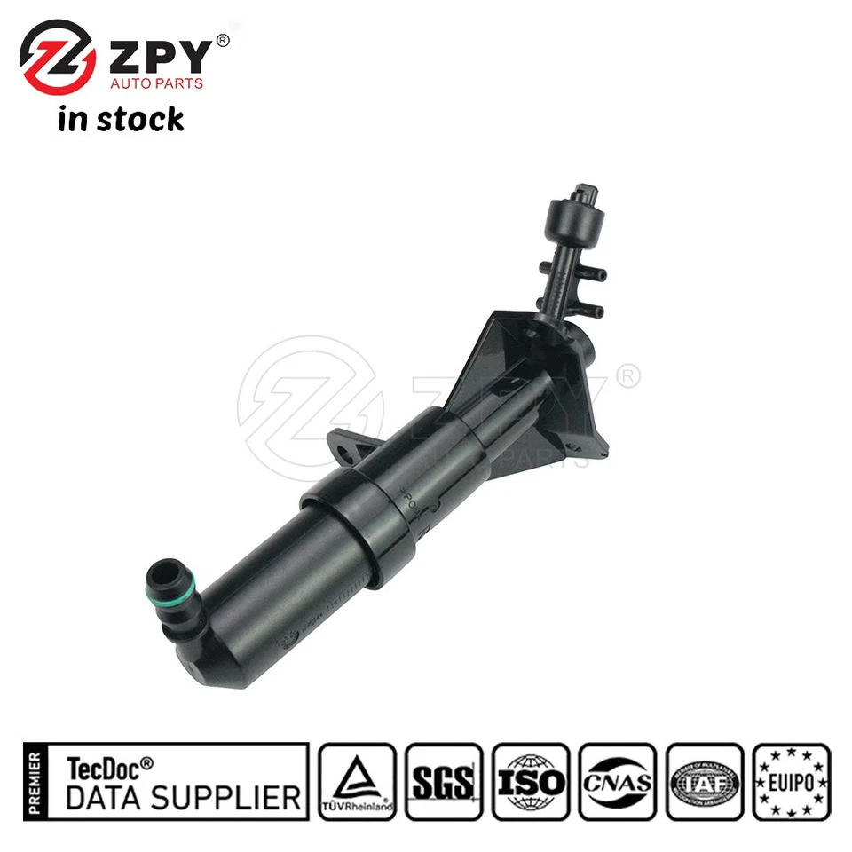 BEYU For Volkswagen CC 3C8955104B Headlight Washer Right Cylinder With Spray Jet - Image 3 of 4