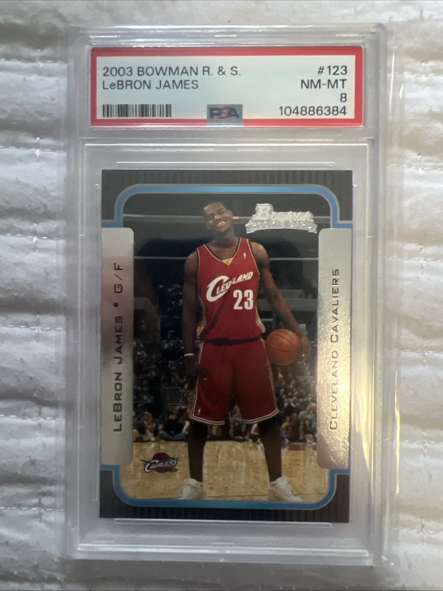 Bowman LeBron James Basketball 2003-04 Season Sports Trading Cards