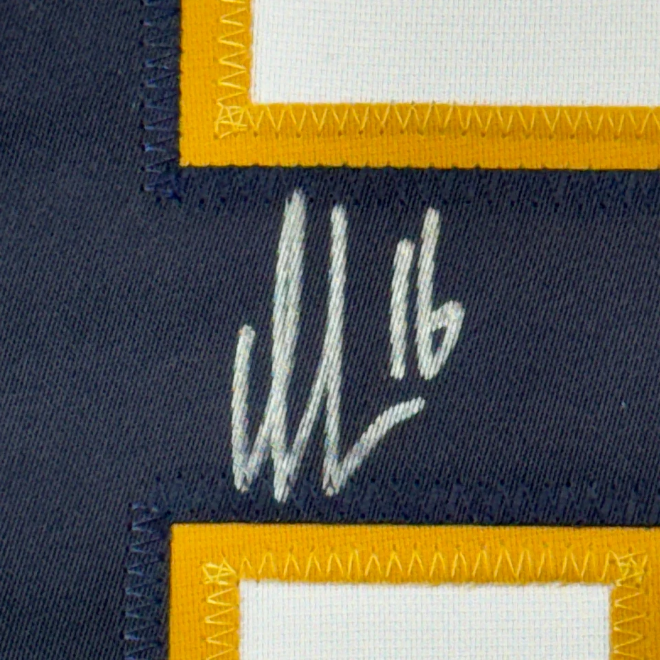 Белая футболка в рамке с автографом/подписью Александра Баркова 35x39 Florida сертификат подлинности JSA - Изображение 2 из 2