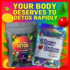 5-Day Total Body Detox + 1-Hour Detox