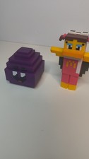 Mcdonalds Adult Happy Meal Toys: Minecraft Grimace and Birdie The Early Bird