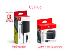 Official Nintendo Switch Switch 2 AC Power Adapter US Plug Charger, 2 Options