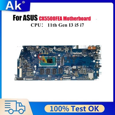 CX5500FEA Laptop Motherboard For ASUS CX5500F Mainboard W/ 11th Gen I3 i5 i7